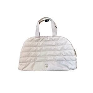Victoria’s Secret Light Pink Quilted Duffle Bag NEW